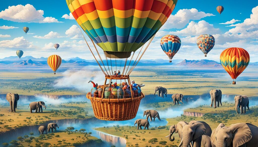 hot-air balloon safaris