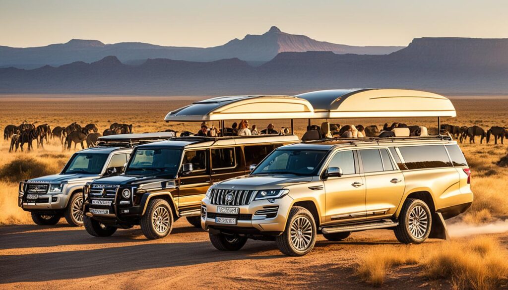 luxury safari vehicles